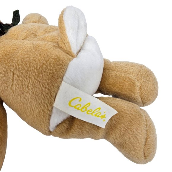 Cabela's Reindeer Beanbag Plush Stuffed Animal 10" - Picture 3 of 3